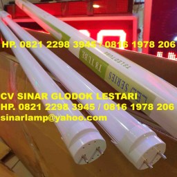 TL LED T8 120cm 18 Watt Cover Susu Plastik Anti Pecah